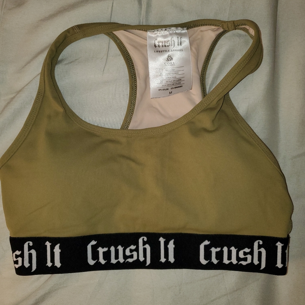 Core nutritionals sports bra, size M